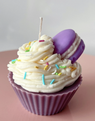 Cup Cake Candle