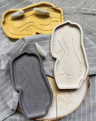 Naked Woman Trinket Tray