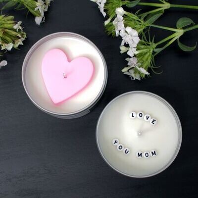 Secret Message Candle