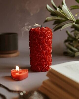 Rose Candle