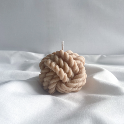 Yarn Candle