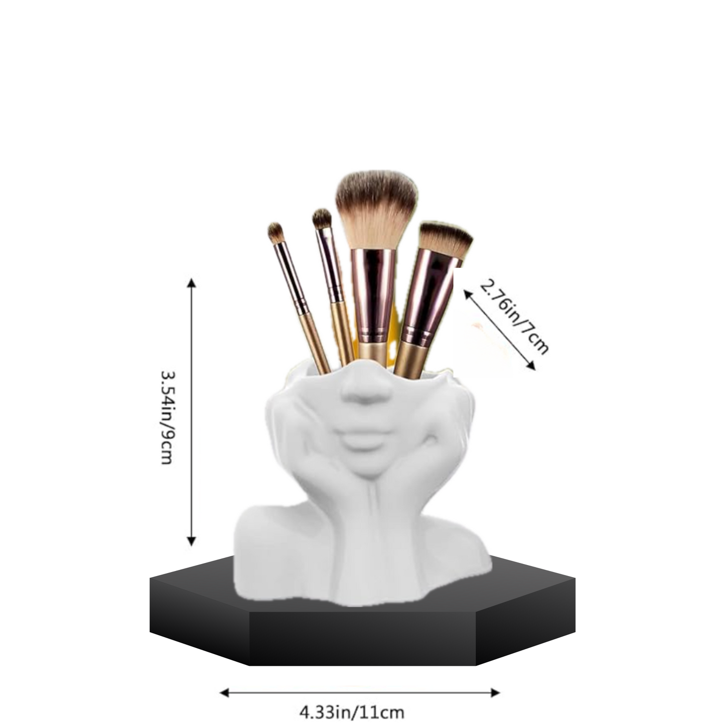 Nordic Style Human Face Boho Vase