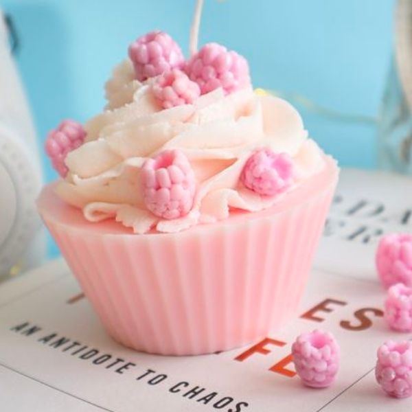 Cup Cake Candle