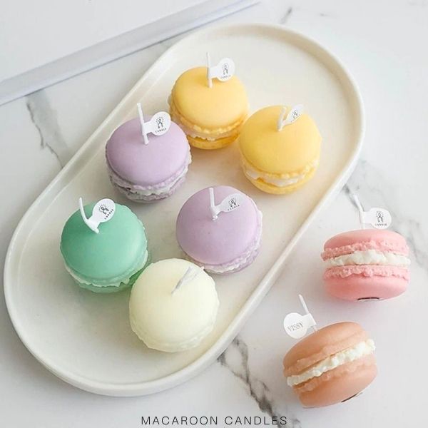 Macaron Candle