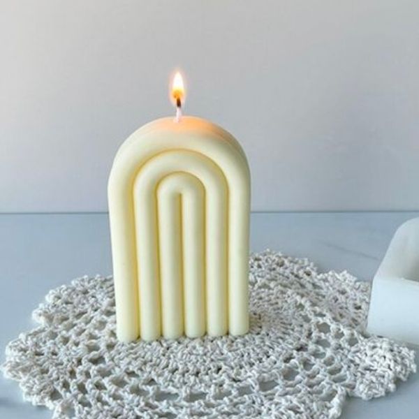 Mini Rainbow Candle