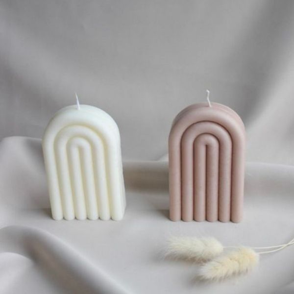 Mini Rainbow Candle