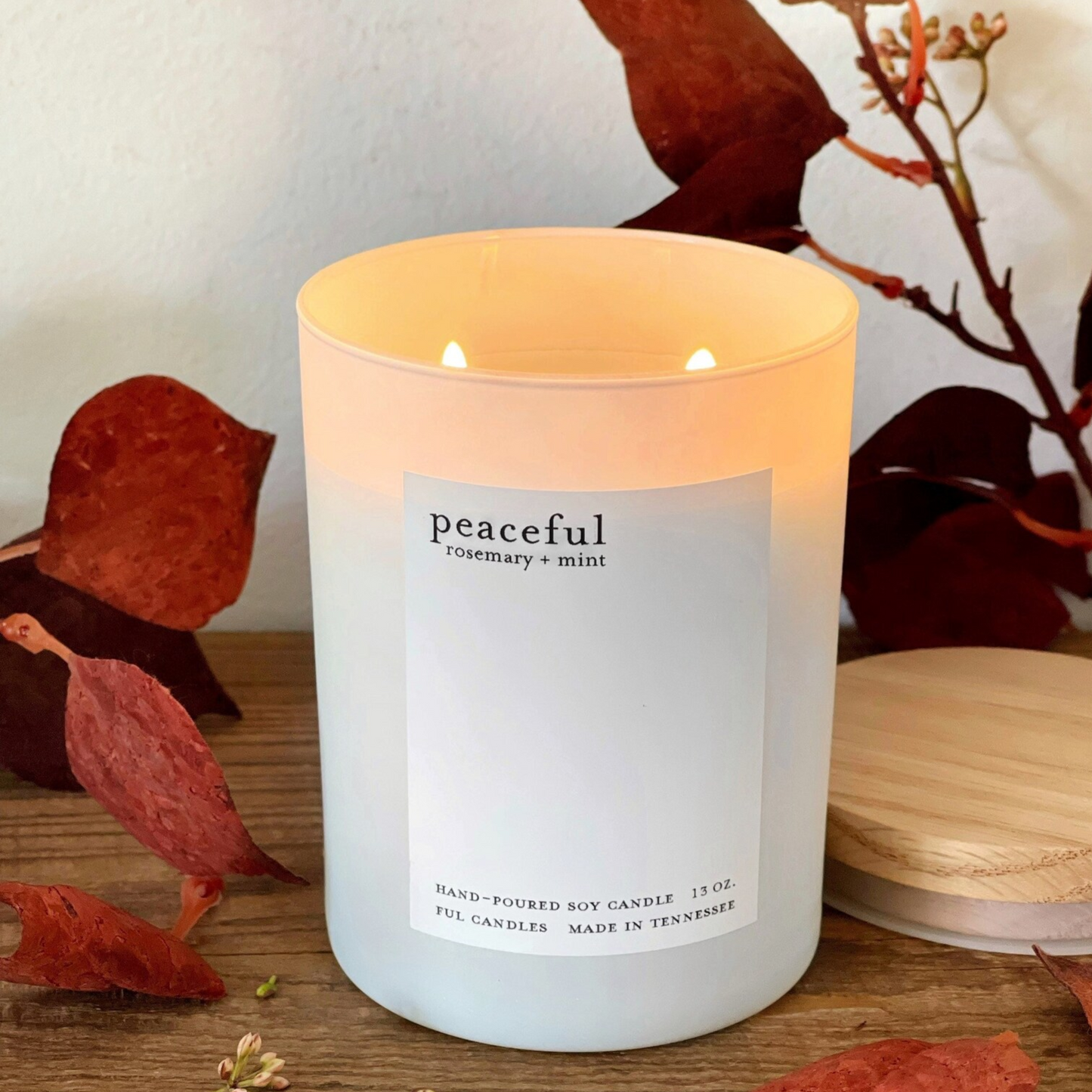 Double-Wick Scented Candle