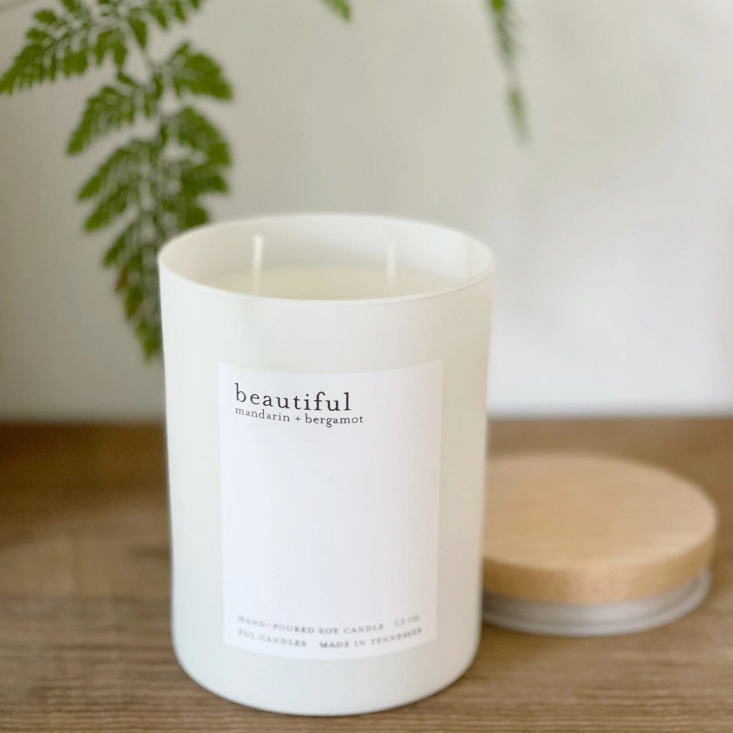 Double-Wick Scented Candle