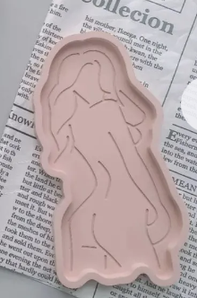 Naked Woman Trinket Tray