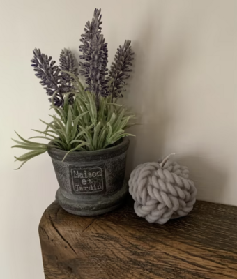 Yarn Candle