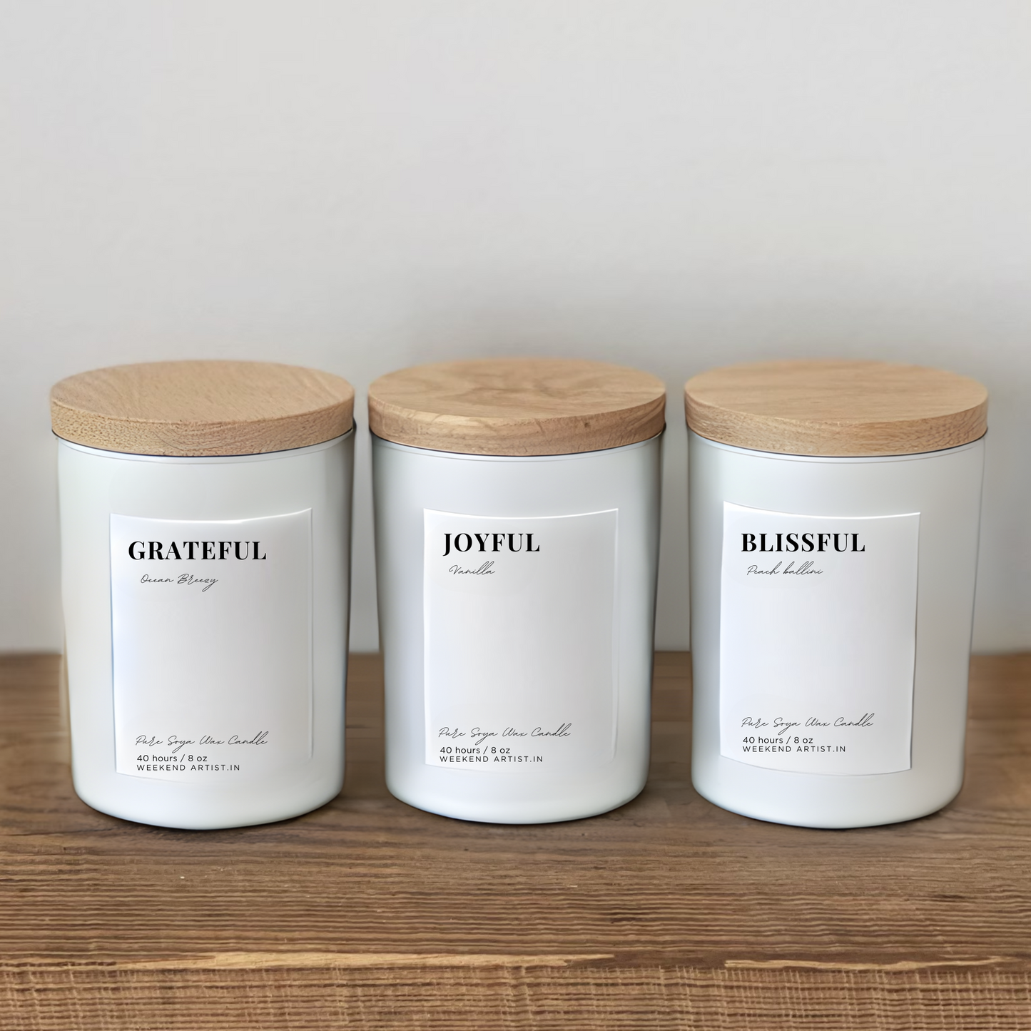 Double-Wick Scented Candle