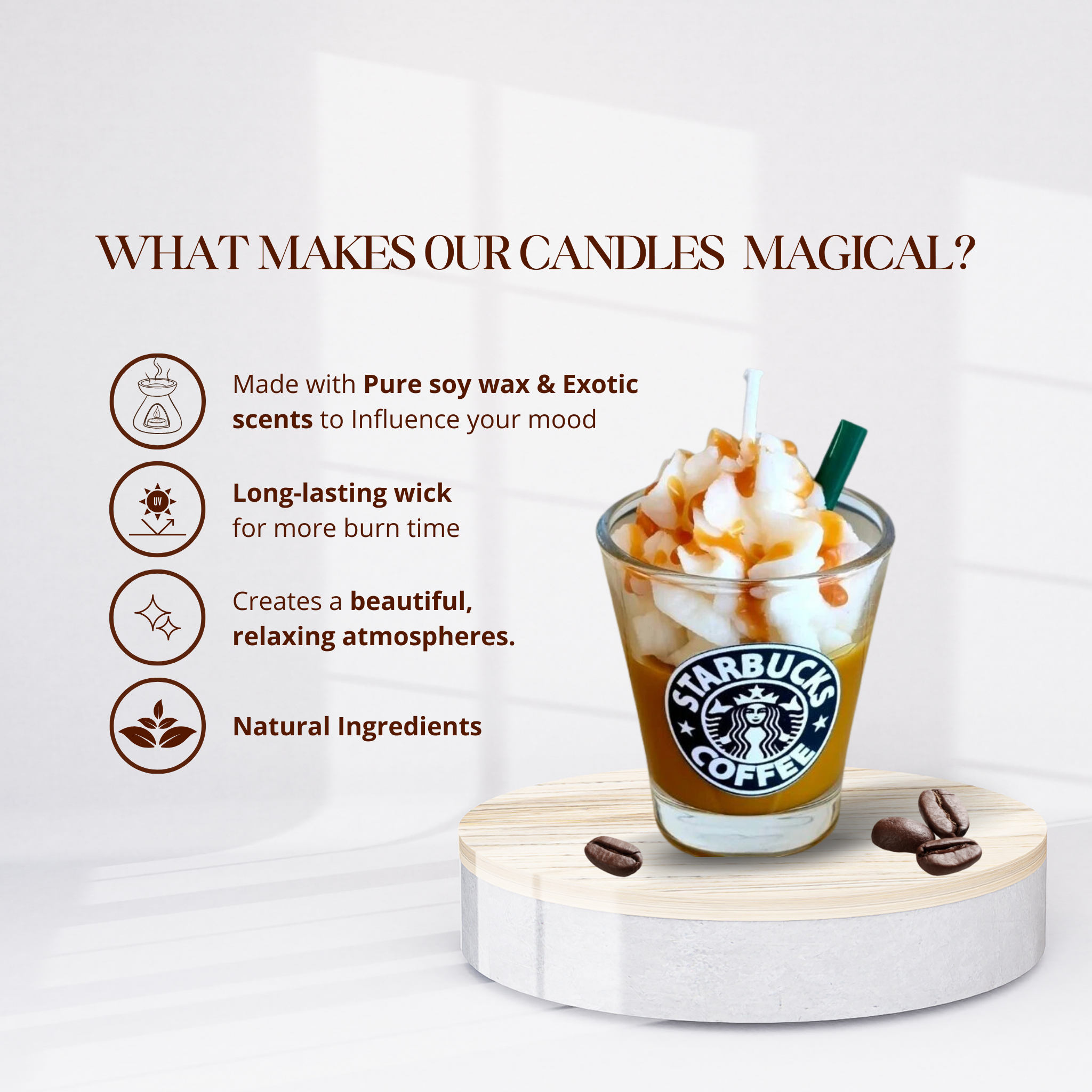 Magical scented candles