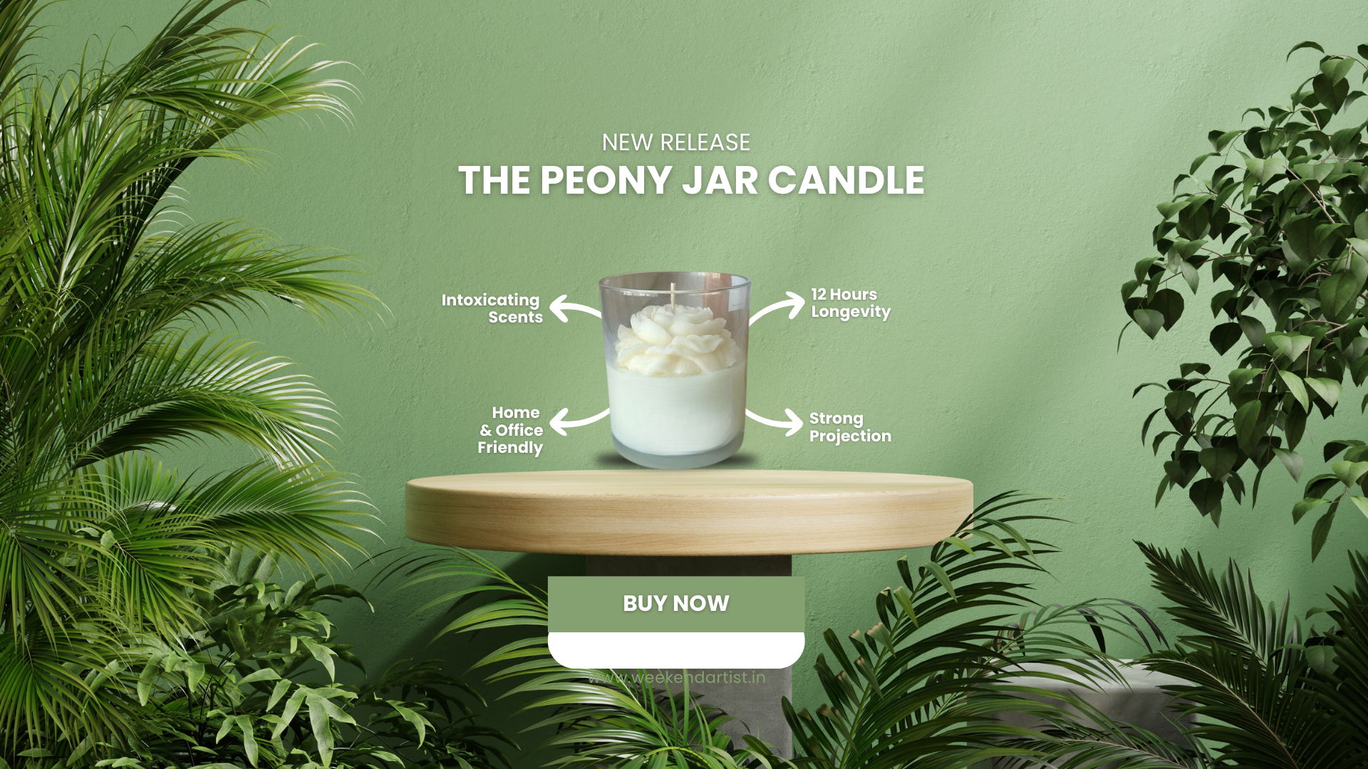 scented jar candles
