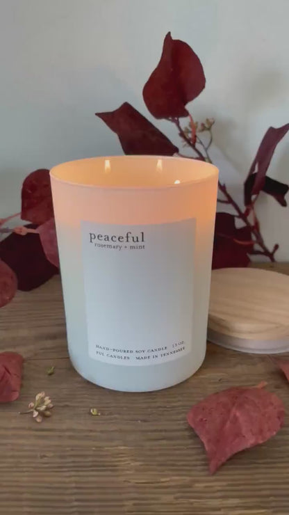Double-Wick Scented Candle
