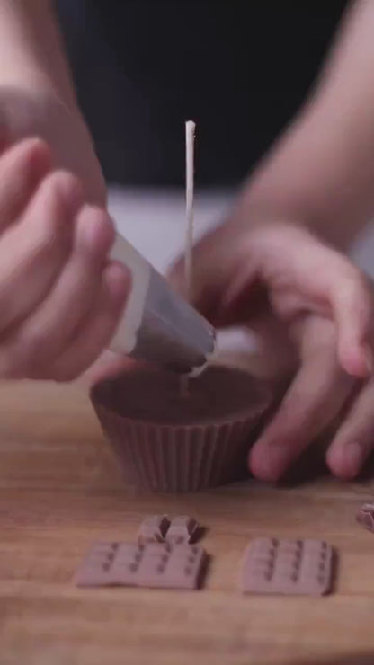 Cup Cake Candle